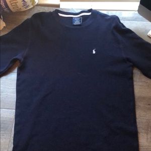 Polo Ralph Lauren Long Sleeve Thermal (M) (Navy)
